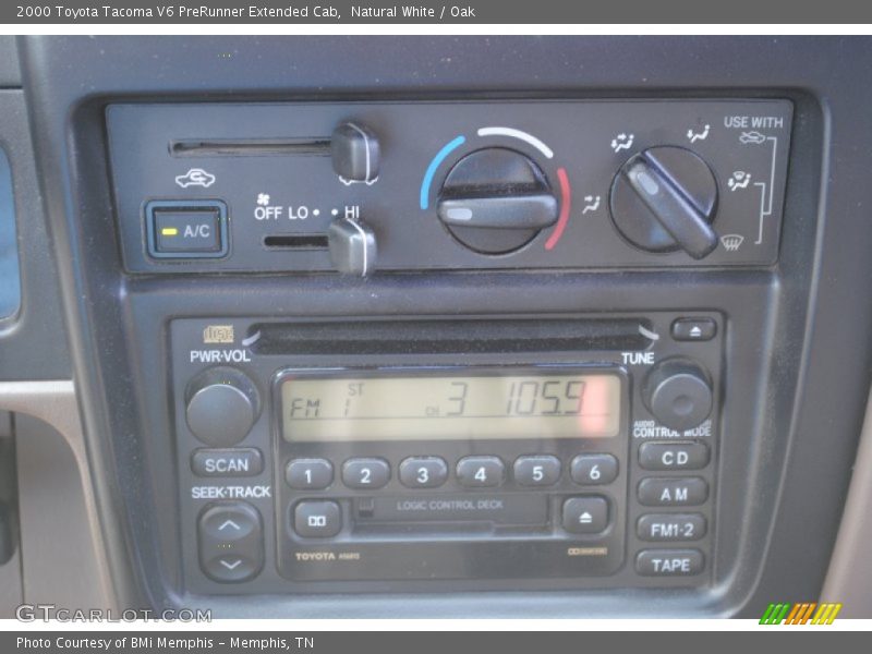 Natural White / Oak 2000 Toyota Tacoma V6 PreRunner Extended Cab