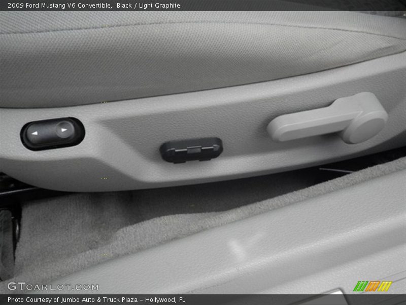 Black / Light Graphite 2009 Ford Mustang V6 Convertible