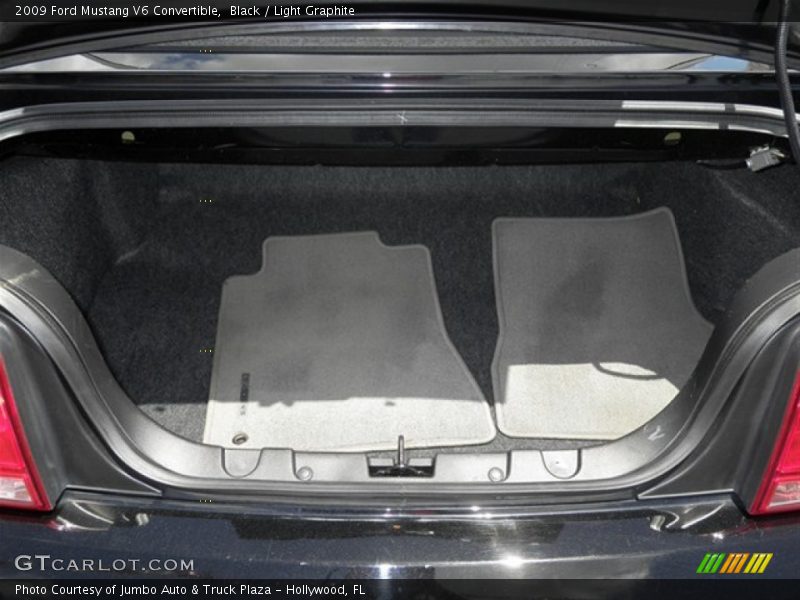 Black / Light Graphite 2009 Ford Mustang V6 Convertible