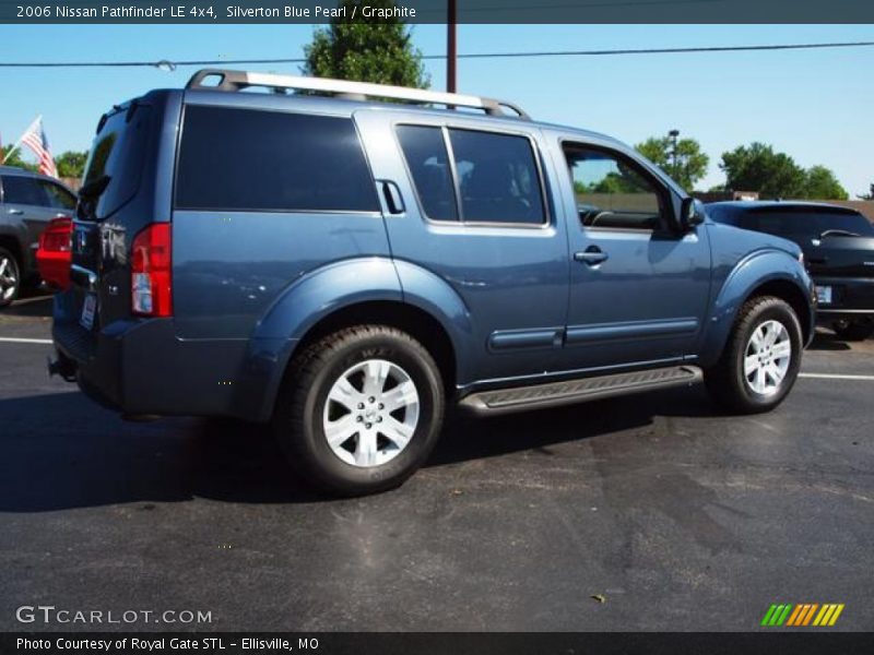 Silverton Blue Pearl / Graphite 2006 Nissan Pathfinder LE 4x4