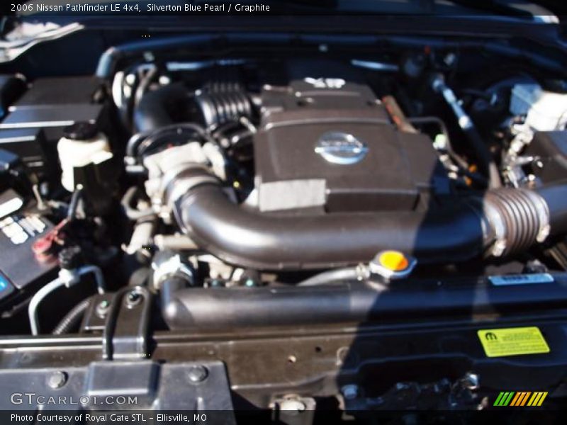 Silverton Blue Pearl / Graphite 2006 Nissan Pathfinder LE 4x4