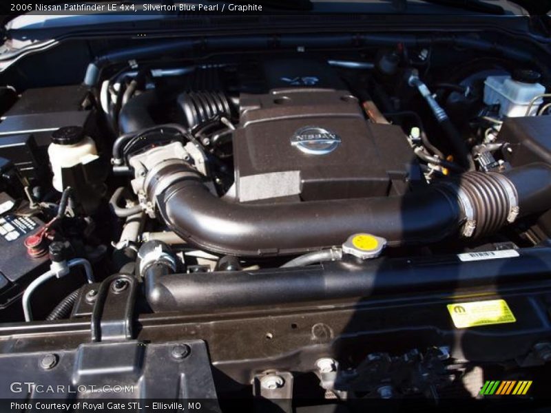 Silverton Blue Pearl / Graphite 2006 Nissan Pathfinder LE 4x4
