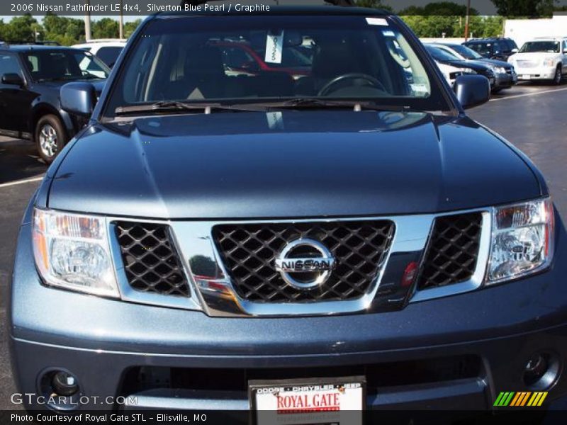 Silverton Blue Pearl / Graphite 2006 Nissan Pathfinder LE 4x4