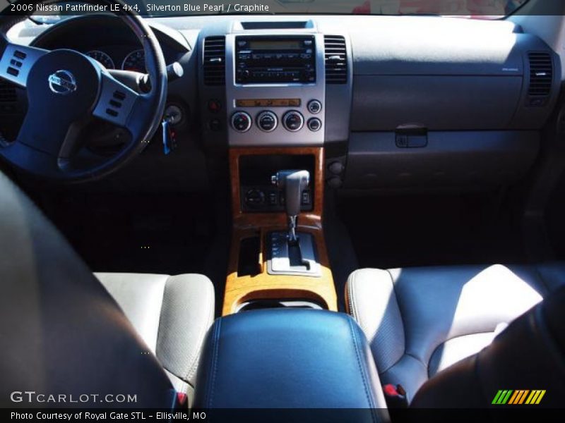 Silverton Blue Pearl / Graphite 2006 Nissan Pathfinder LE 4x4