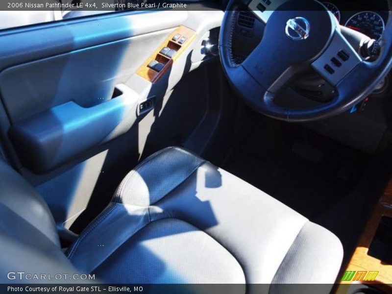 Silverton Blue Pearl / Graphite 2006 Nissan Pathfinder LE 4x4