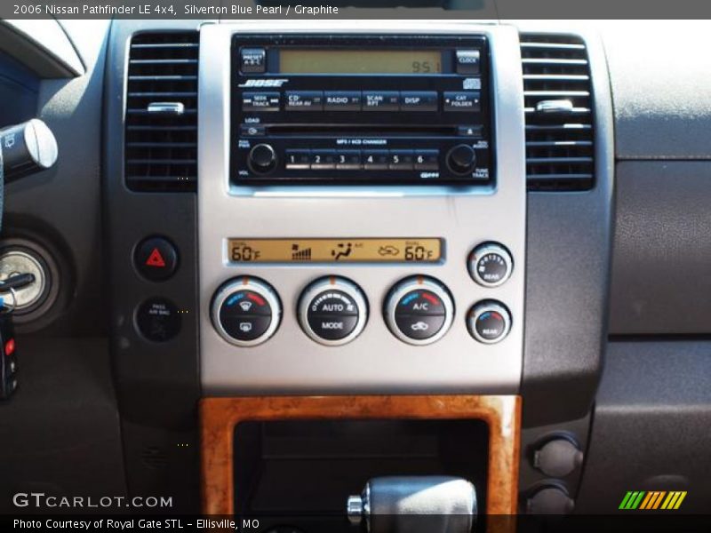 Silverton Blue Pearl / Graphite 2006 Nissan Pathfinder LE 4x4