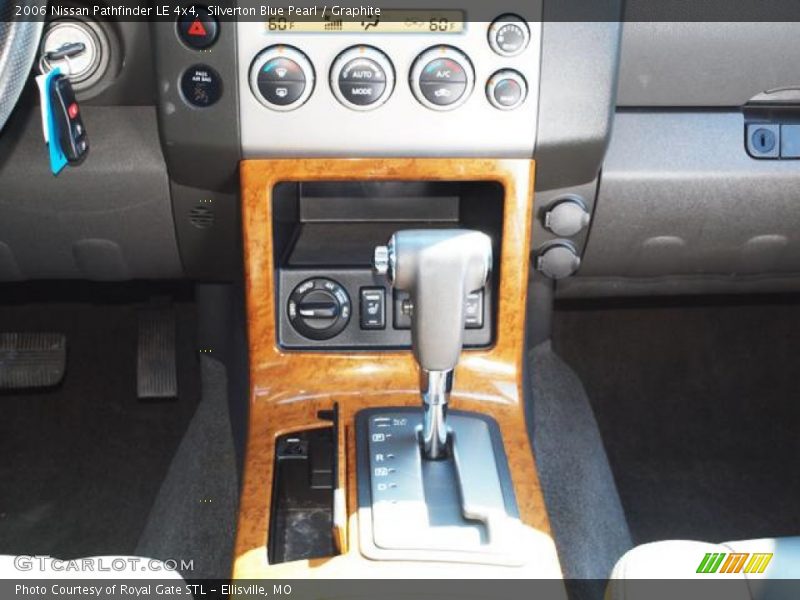 Silverton Blue Pearl / Graphite 2006 Nissan Pathfinder LE 4x4
