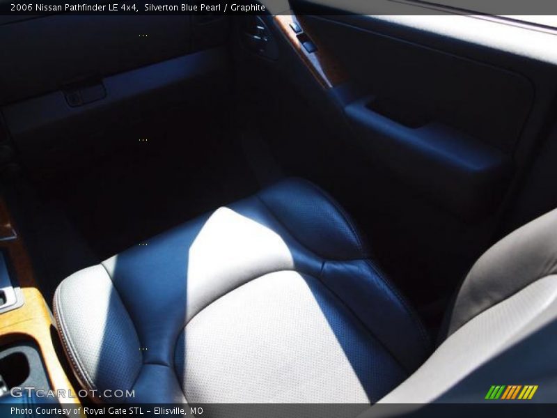 Silverton Blue Pearl / Graphite 2006 Nissan Pathfinder LE 4x4