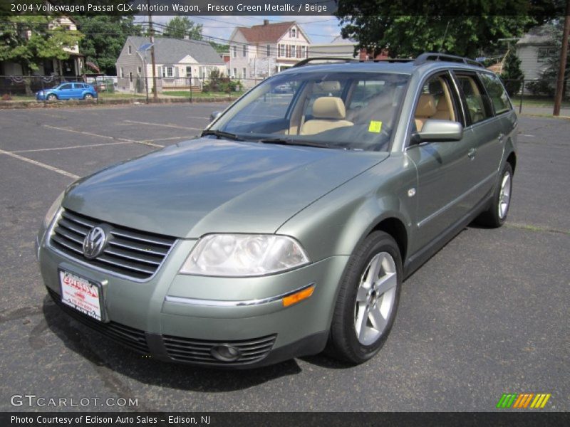 Fresco Green Metallic / Beige 2004 Volkswagen Passat GLX 4Motion Wagon