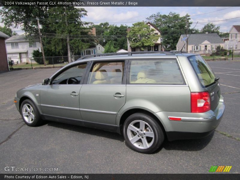Fresco Green Metallic / Beige 2004 Volkswagen Passat GLX 4Motion Wagon
