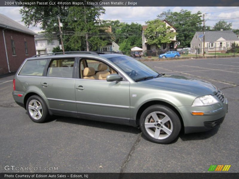 Fresco Green Metallic / Beige 2004 Volkswagen Passat GLX 4Motion Wagon