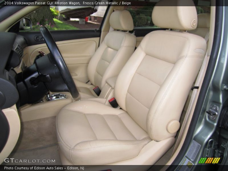  2004 Passat GLX 4Motion Wagon Beige Interior