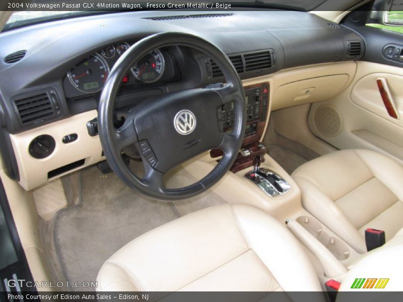 Beige Interior - 2004 Passat GLX 4Motion Wagon 