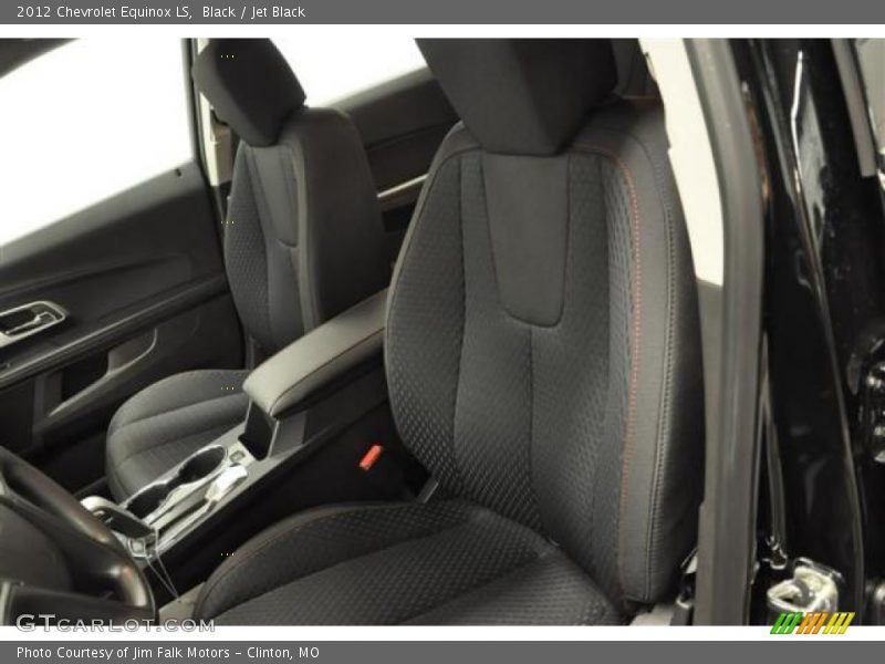 Black / Jet Black 2012 Chevrolet Equinox LS