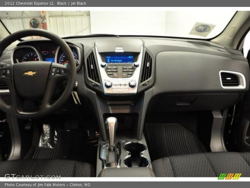 Black / Jet Black 2012 Chevrolet Equinox LS