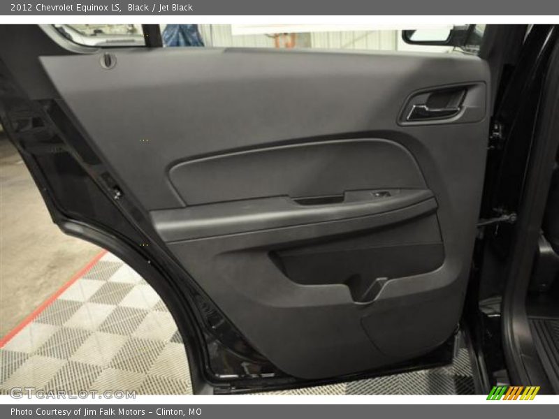 Black / Jet Black 2012 Chevrolet Equinox LS