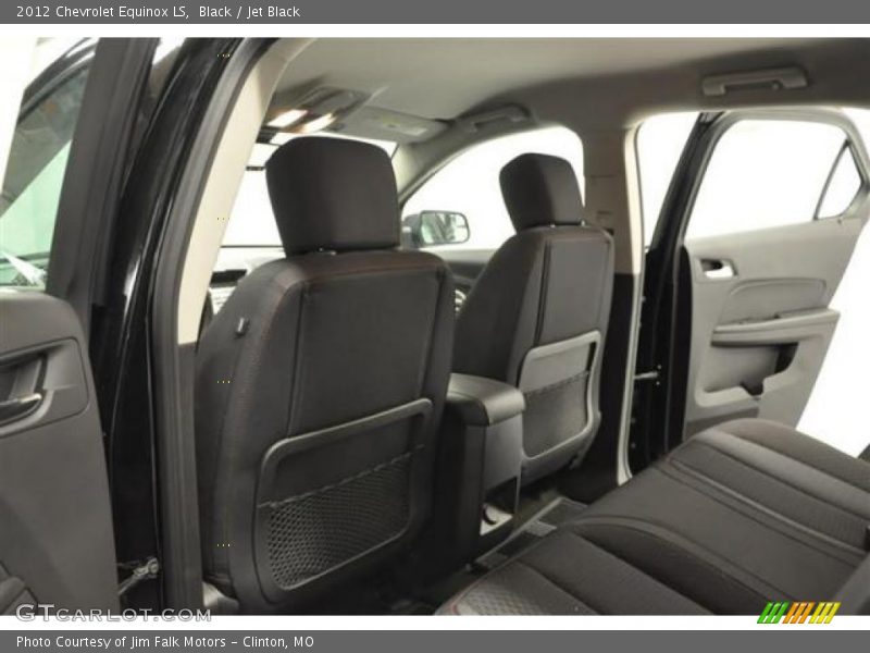 Black / Jet Black 2012 Chevrolet Equinox LS