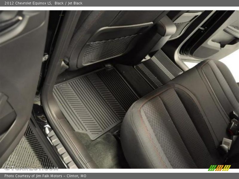 Black / Jet Black 2012 Chevrolet Equinox LS