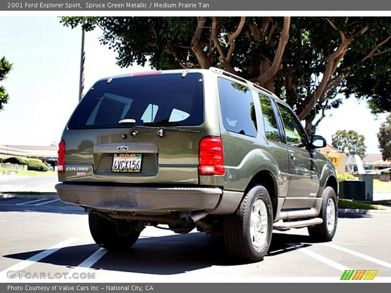 Spruce Green Metallic / Medium Prairie Tan 2001 Ford Explorer Sport