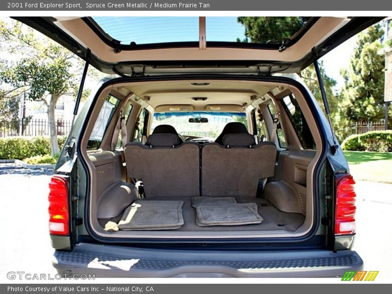 Spruce Green Metallic / Medium Prairie Tan 2001 Ford Explorer Sport