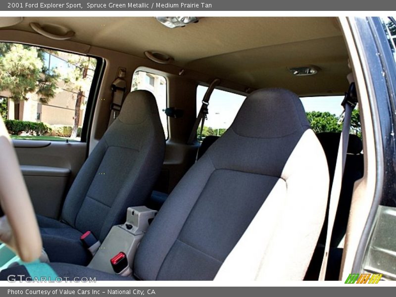 Spruce Green Metallic / Medium Prairie Tan 2001 Ford Explorer Sport