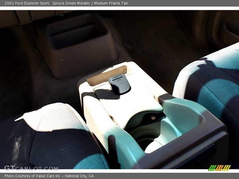 Spruce Green Metallic / Medium Prairie Tan 2001 Ford Explorer Sport