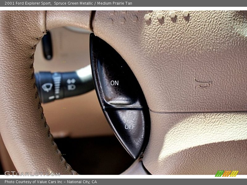 Spruce Green Metallic / Medium Prairie Tan 2001 Ford Explorer Sport