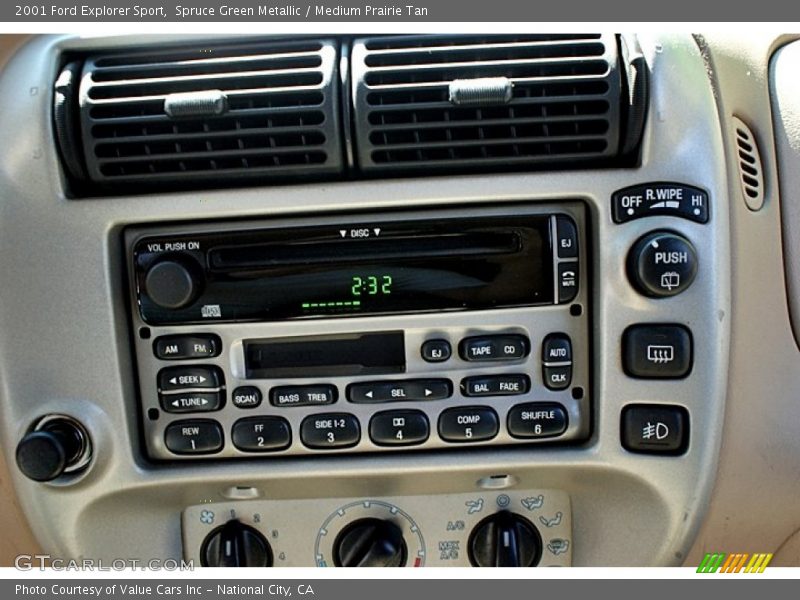 Spruce Green Metallic / Medium Prairie Tan 2001 Ford Explorer Sport