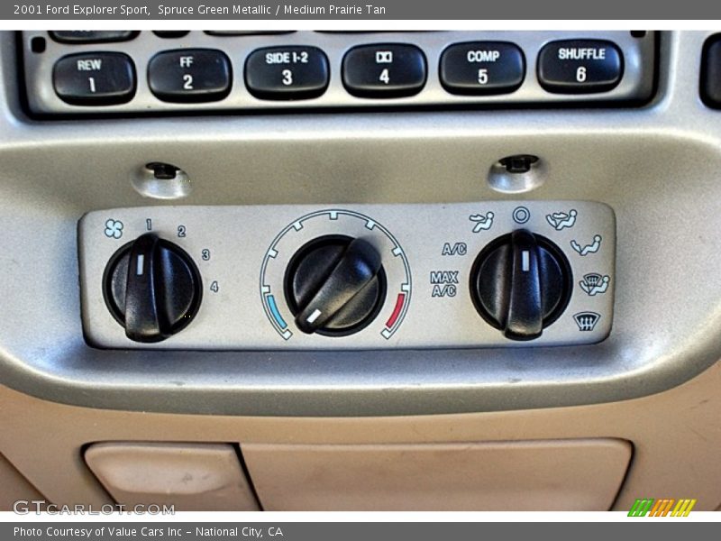 Spruce Green Metallic / Medium Prairie Tan 2001 Ford Explorer Sport