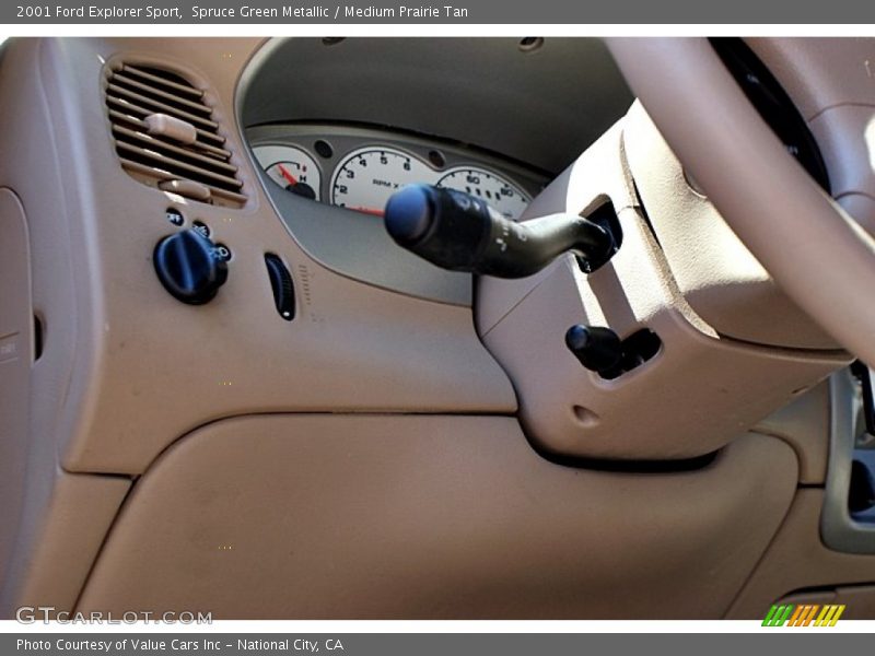 Spruce Green Metallic / Medium Prairie Tan 2001 Ford Explorer Sport