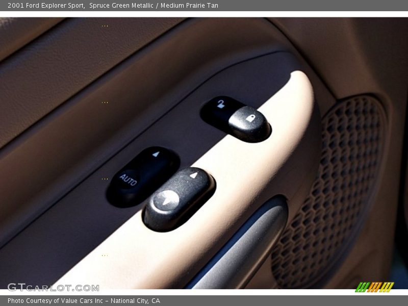 Spruce Green Metallic / Medium Prairie Tan 2001 Ford Explorer Sport