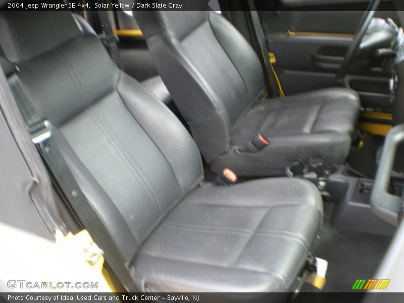 Solar Yellow / Dark Slate Gray 2004 Jeep Wrangler SE 4x4