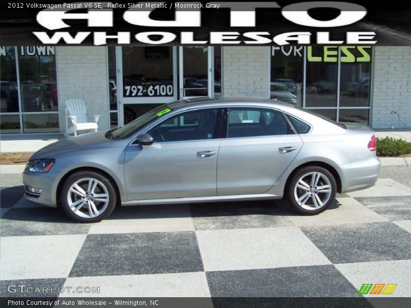 Reflex Silver Metallic / Moonrock Gray 2012 Volkswagen Passat V6 SE