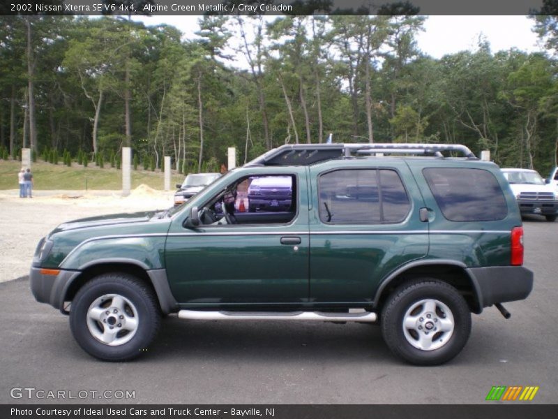  2002 Xterra SE V6 4x4 Alpine Green Metallic