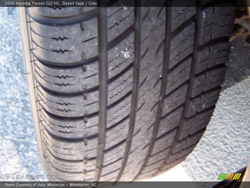 Desert Sage / Gray 2006 Hyundai Tucson GLS V6