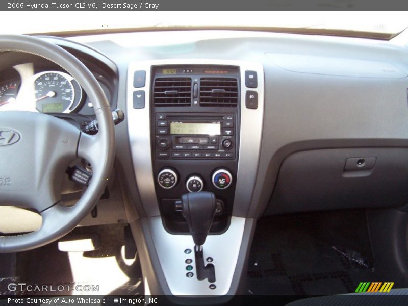 Desert Sage / Gray 2006 Hyundai Tucson GLS V6