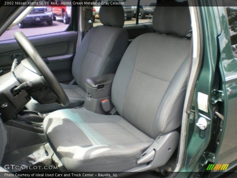  2002 Xterra SE V6 4x4 Gray Celadon Interior