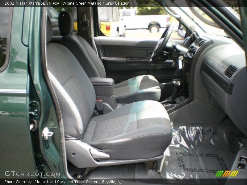  2002 Xterra SE V6 4x4 Gray Celadon Interior