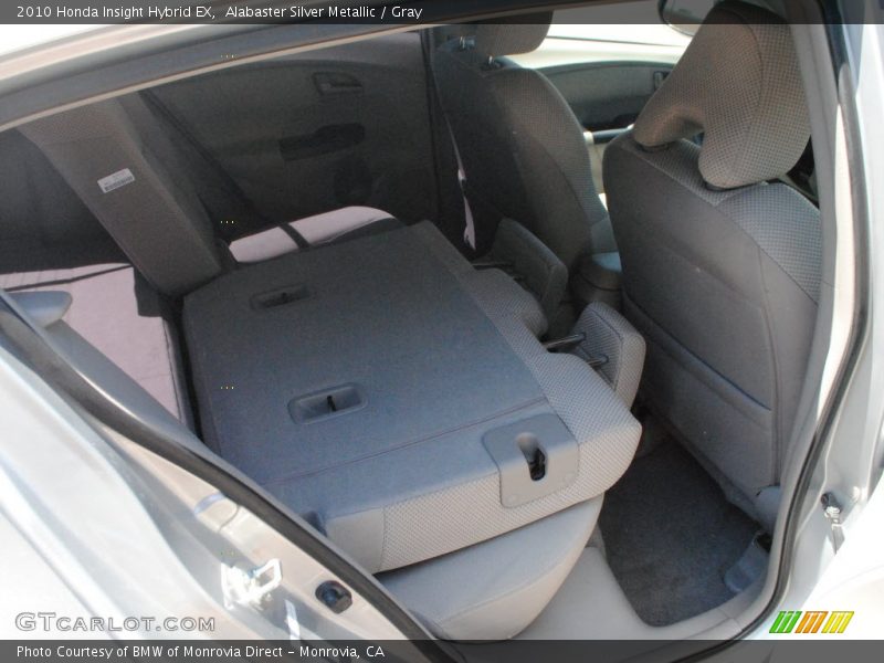 Alabaster Silver Metallic / Gray 2010 Honda Insight Hybrid EX