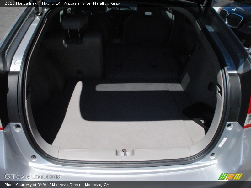 Alabaster Silver Metallic / Gray 2010 Honda Insight Hybrid EX