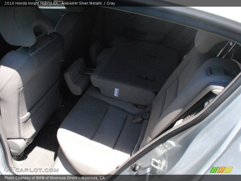 Alabaster Silver Metallic / Gray 2010 Honda Insight Hybrid EX