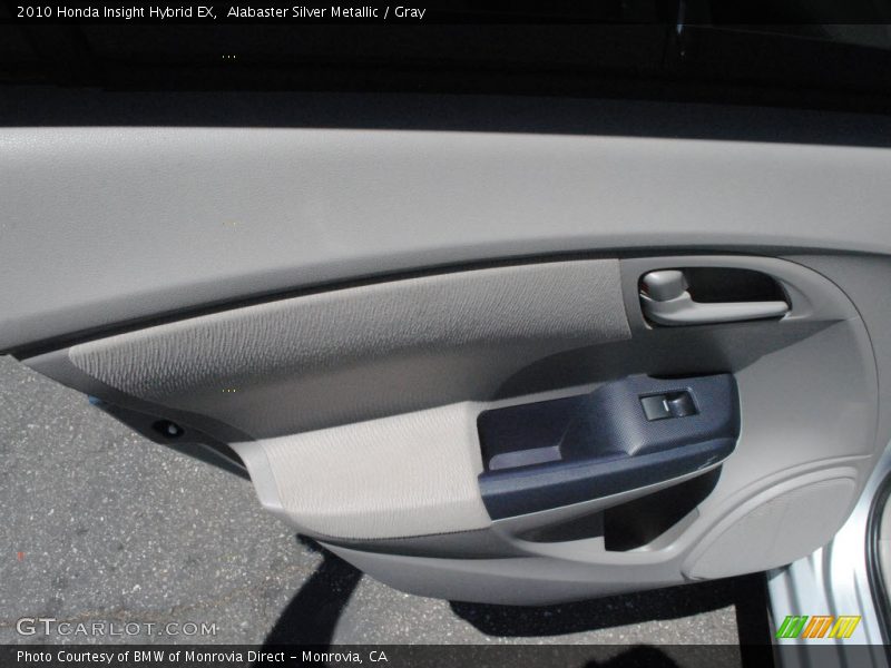 Alabaster Silver Metallic / Gray 2010 Honda Insight Hybrid EX