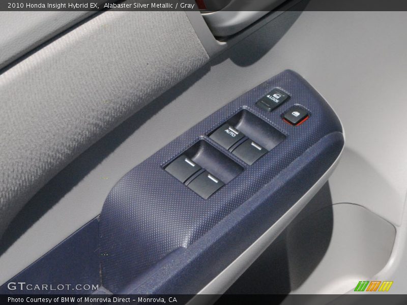 Alabaster Silver Metallic / Gray 2010 Honda Insight Hybrid EX