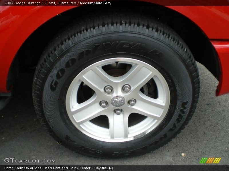 Flame Red / Medium Slate Gray 2004 Dodge Durango SLT 4x4