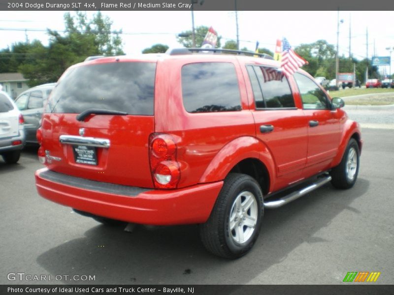 Flame Red / Medium Slate Gray 2004 Dodge Durango SLT 4x4