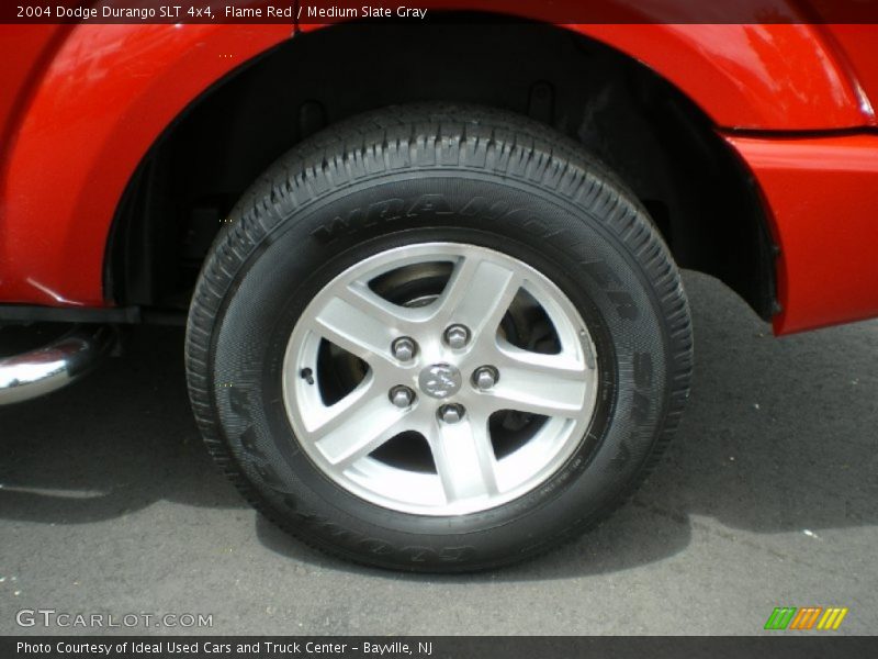 Flame Red / Medium Slate Gray 2004 Dodge Durango SLT 4x4