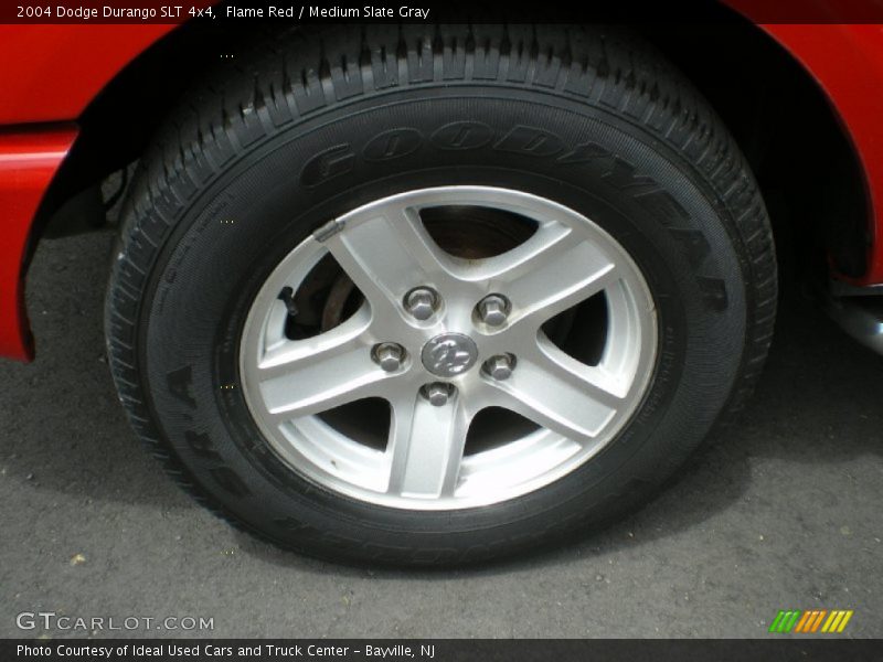 Flame Red / Medium Slate Gray 2004 Dodge Durango SLT 4x4
