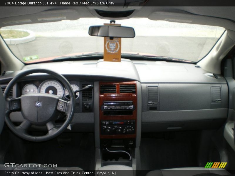 Flame Red / Medium Slate Gray 2004 Dodge Durango SLT 4x4