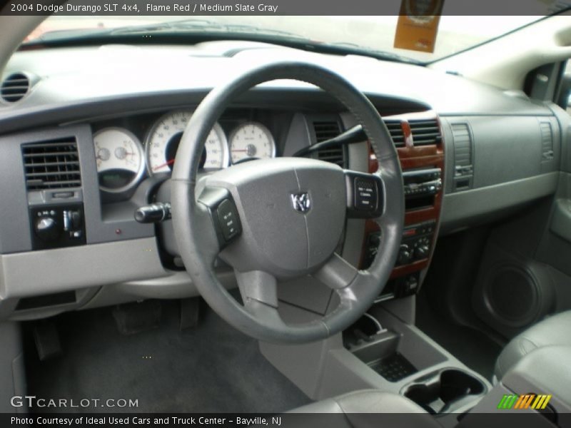 Flame Red / Medium Slate Gray 2004 Dodge Durango SLT 4x4