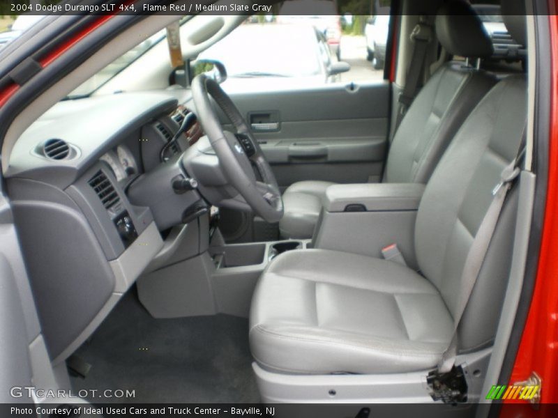 Flame Red / Medium Slate Gray 2004 Dodge Durango SLT 4x4